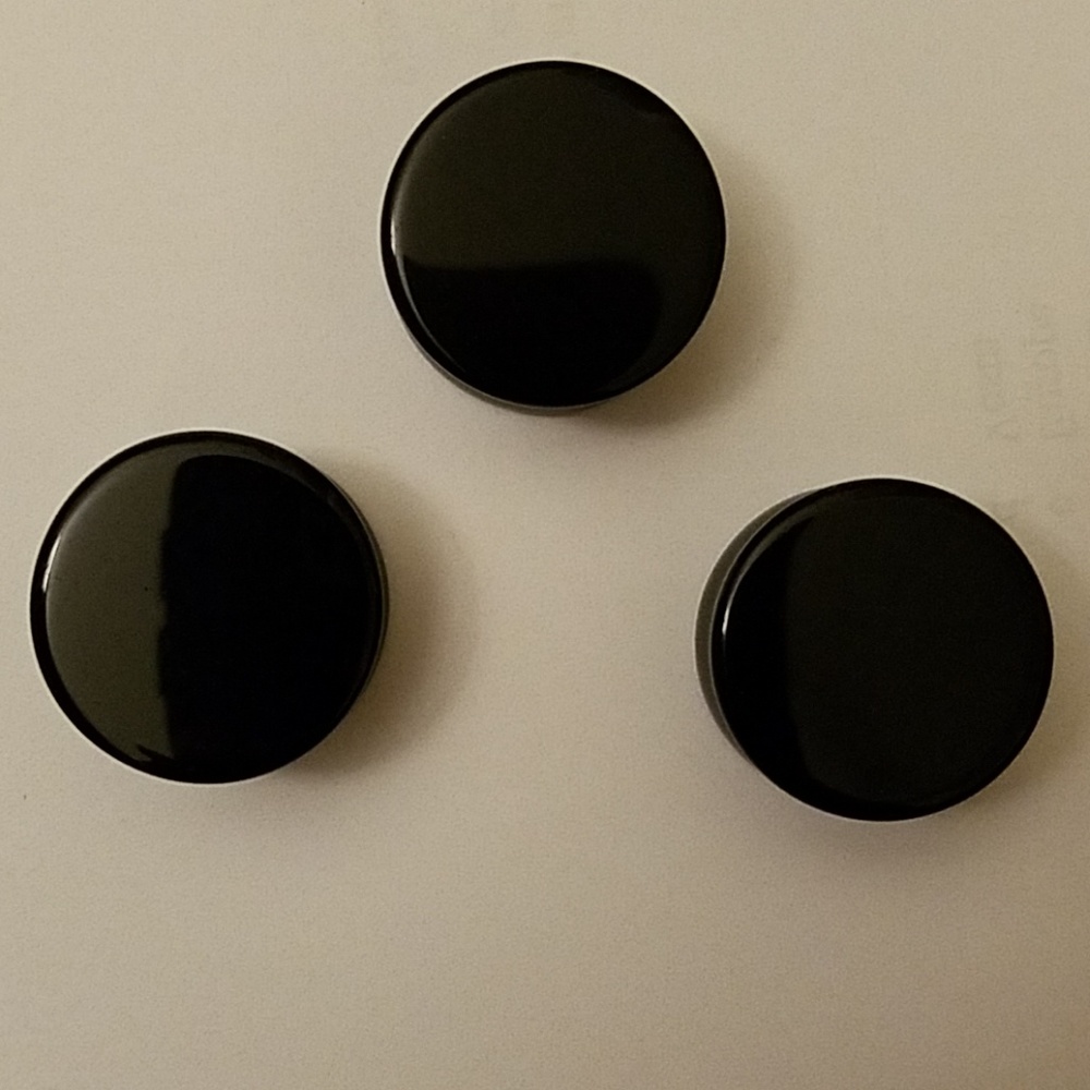 Black stone plugs